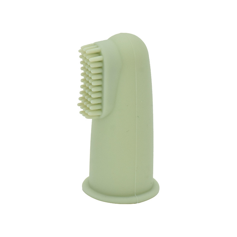 Cepillo de Dientes de Silicona para Dedo de Bebé