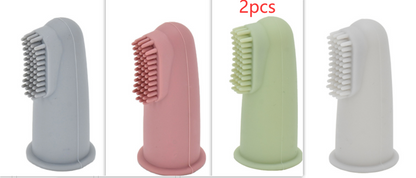 Cepillo de Dientes de Silicona para Dedo de Bebé