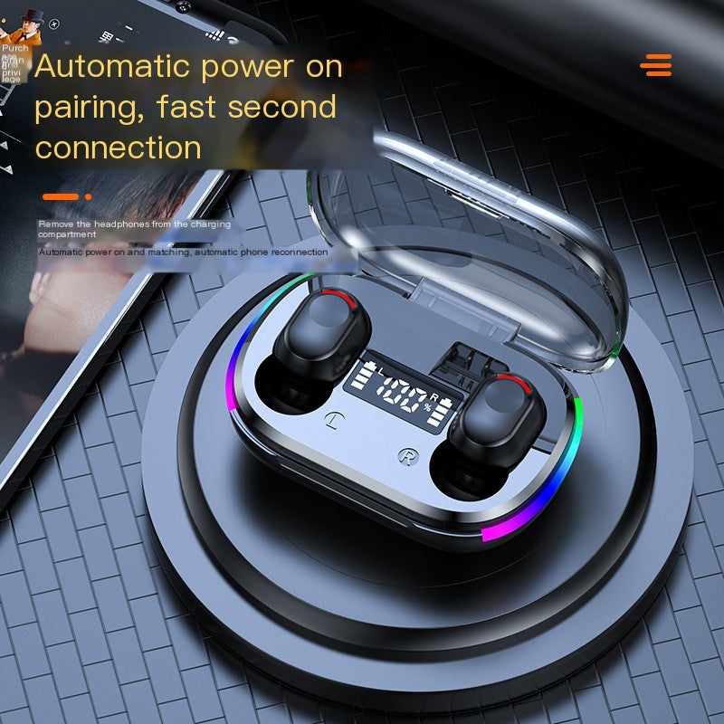 Auriculares Bluetooth K10 con iluminación RGB dinámica