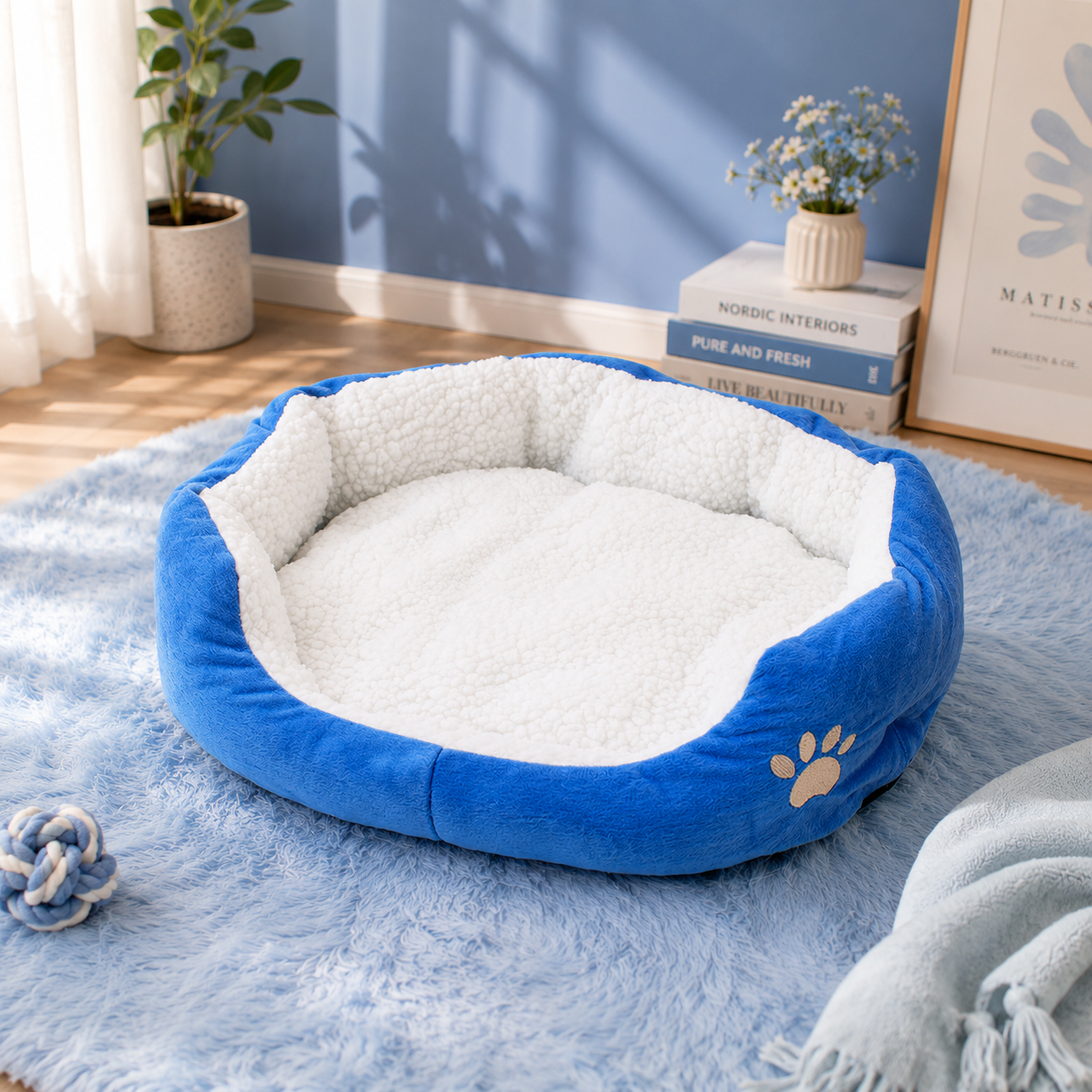 Tapete de Cama Lavable para Mascotas