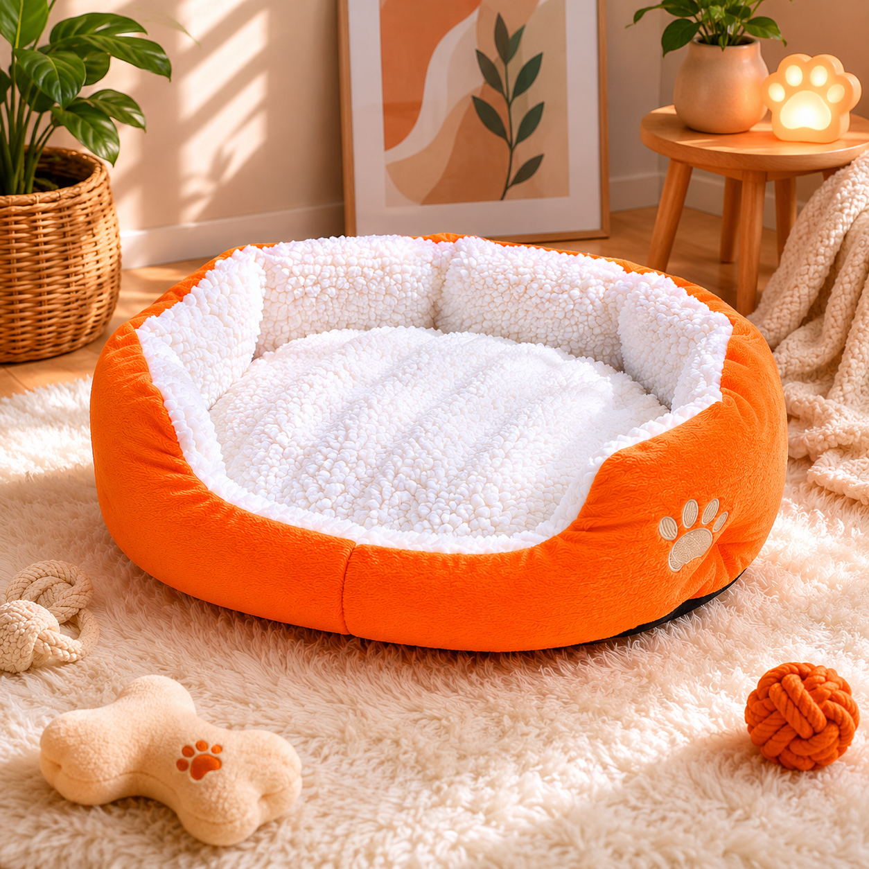Tapete de Cama Lavable para Mascotas