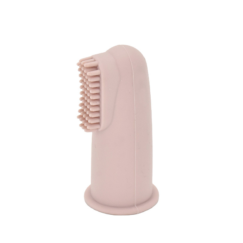 Cepillo de Dientes de Silicona para Dedo de Bebé